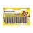 Baterie electrica PANASONIC ALKALINE Power (LR6REB/20BW), AA, 20pcs