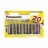 Baterie electrica PANASONIC ALKALINE Power (LR6REB/20BW), AA, 20pcs
