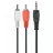 Cablu audio GEMBIRD CCA-458-1.5M, 3.5mm stereo to RCA plug, 1, 5 m