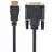 Cablu video GEMBIRD CC-HDMI-DVI-7.5MC, HDMI-DVI, male-male,  7.5m