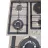 Plita combinata incorporabila TORNADO TEXTUR6045 COMBI IRON INOX, 4 arzatoare,  Inox,  Arzator Wok,  Aprindere electrica,  Inox