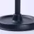 Cuier pentru haine AG RAINBOW BLACK, 170 cm