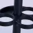 Cuier pentru haine AG RAINBOW BLACK, 170 cm