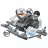 Aspirator cu filtru aqua THOMAS PARKETT PRESTIGE XT, 1700 W, 2.6 l, Aqua-Box, 81 Hz, Gri