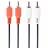 Cablu audio Cablexpert CCA-2R2R-6, RCA*2 - RCA*2, 1.8m