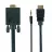 Cablu video Cablexpert A-HDMI-VGA-03-6, HDMI, VGA+3.5mm jack, male-male,  1.8m
