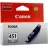 Cartus cerneala CANON CLI-451 GY, PIXMA iP7240,  Canon Pixma MG5440,  Canon Pixma MG6340,  Canon Pixma iX6840,  Canon PIXMA MX924