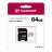Card de memorie TRANSCEND TS64GUSD300S, MicroSD 64GB, Class 10,  UHS-I,  U1