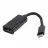 Cablu video Cablexpert ADAPTER  TYPE-C TO DP SOCKET 0.15M ,  SUPPORTS MAX. 4K*2K RESOLUTION (60MHZ),  A-CM-DPF-01