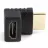 Adaptor APC ADAPTER HDMI  M TO HDMI F 270 DEGREES,  CABLEXPERT A-HDMI270-FML -