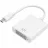 Adaptor APC ADAPTER USB TYPE C TO DVI FEMALE,  4KX2K 30HZ,   -631001