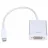 Adaptor APC ADAPTER USB TYPE C TO VGA FEMALE,   -631006