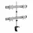 Suport perete SOPAR PLANO DESK 23-1010Q, 13"-23",  100x100,  8 kg,  Inox