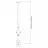 Suport perete SOPAR PALLAS EXTEND 90,  SILVER, 23"-63",  75 kg,  Argintiu