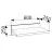 Raft Ambianta AMIGO, Gri, 60x23.4x26.6