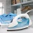 Fier de calcat Maestro MR -300C, 1600 W, 160 ml, Talpa ceramica, Albastru deschis, Mint