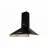Hota KAISER A 6315 EM ECO, 780  m³/h,  1 motor,  60 cm,  Filtru din aluminiu absorbant de grasimi,  Negru
