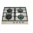 Plita incorporabila cu gaz WOLSER WL-6400 GT IVORY  KF