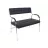 Fotoliu OEM (2 LOCURI 95X60CM) BLACK BANCHETA N-12