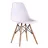 Scaun DP EAMES A-37, White