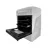 Aragaz combinat ZANETTI Z6000 EWH, 4 arzatoare, Aprindere electrica, Curatare traditionala, Alb, Negru