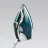 Fier de calcat Maestro MR -304C, 2200 W, Talpa ceramica, Turcoaz, Alb