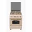 Aragaz combinat WOLSER WL-F 60602 RUSTIC IVORY, 4 arzatoare,  Aprindere electrica,  Timer,  60 cm,  Ivory