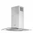 Hota HANSA OKC621GH SILVER, 341 m³/h, 1 motor, 60 cm, Filtru de grasime carbon, Inox