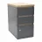 Tumba DP BOX URBAN (680X400X750), PAL melaminat,  Sonoma,  Gri,, 75 x 40 x 68