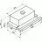 Hota KAISER EA 644 ELFEM ECO, 910 m³/h, 1 motor, 60 cm, Filtru de grasime carbon, Ivory