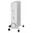 Radiator cu ulei ELECTROLUX EOH/M-6157, 1500 W,  3 trepte de putere,  20 m2,  Pe podea,  Termostat,  Alb