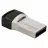 Флешка TRANSCEND JETFLASH 890 SILVER, 128GB, USB3.1,  Type-C