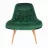 Fotoliu DP TRIO~GREEN, Verde, 86 х 82 х 78