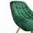Fotoliu DP TRIO~GREEN, Verde, 86 х 82 х 78