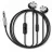 Наушники проводные Xiaomi EARPHONES 1MORE PISTON FIT SILVER (E1009)