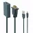 Adaptor GEMBIRD A-VGA-HDMI-01, VGA into digital HDMI + 3.5 mm audio