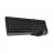 Комплект (клавиатура+мышь) A4TECH F1010 BLACK/GREY