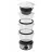 Oala de fiert cu aburi ESPERANZA STEAM VOLCANO EKG009, 7.5 l,  400 W,  3 zone gatire,  Inox,  Gri,  Negru