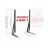 Suport perete BARKAN Tabletop TV Legs Barkan ''S40'' Black 32-70, 32"-70",  800x400,  50 kg,  Negru
