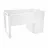 Masa de birou OEM CU SERTARE, PAL,  Metal,  Alb, 120 x 60 x 75