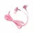 Casti cu fir KEEKA Q31 PINK