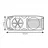 Feliator Tescoma MULTIFUNCTIONAL,  PRESTO, Inox,  90 x 220