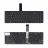 Клавиатура для ноутбука ASUS K56 A56 S56 W/O FRAME ENTER-SMALL ENG/RU BLACK