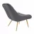 Fotoliu DP TRIO~GREY, Metal,  Placaj,  Spuma poliuretanica,  Stofa,  Gri, 82 x 78 x 86