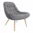Fotoliu DP TRIO~GREY, Metal,  Placaj,  Spuma poliuretanica,  Stofa,  Gri, 82 x 78 x 86
