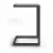 Masa de calculator DP NOTEBOOK, Metal,  PAL melaminat,  Stejar laptos,  Negru, 60 x 50 x 40