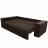 Canapea de colt Artvent MODEL III/II CU LADA, Canapea de colt,  PAL melaminat,  Stofa,  Maro, 250 x 147 x 64