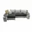 Canapea de colt Artvent MODEL III/II CU LADA, Canapea de colt,  PAL melaminat,  Stofa,  Maro, 250 x 147 x 64