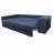 Canapea de colt Artvent VENERA, Stofa,  PAL,  Albastru inchis, 245 x 147 x 63