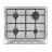 Варочная газовая панель WOLSER WL- F 6400 EN INOX, 4 конфорки, Электроподжиг, Нержавеющая сталь